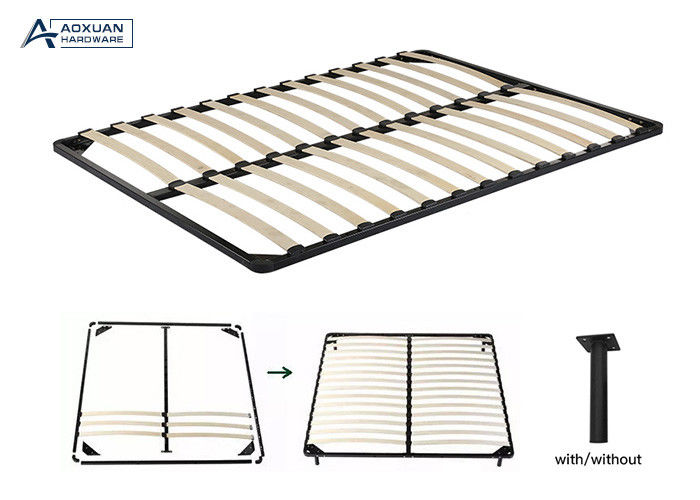 1.5m Queen Size Bed Frame With Wood Slats