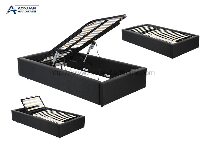 Modern Natural Slat Electric Adjustable Bed Frame
